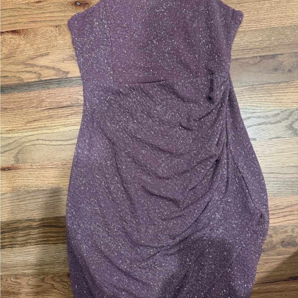 Windsor Mini Glitter Purple Dress